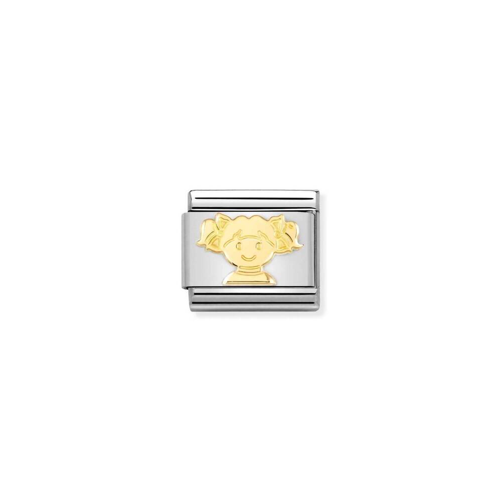 NEW NOMINATION unisex baby links bracelet in girl